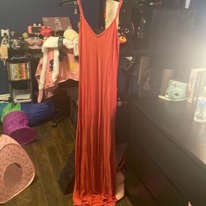 Maxi dress, super long, stretching, adjustable, medium